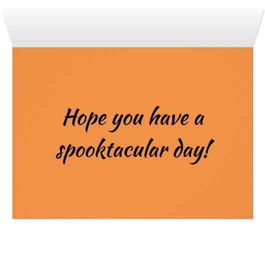 Pumkin Patch Halloween Card (Innenansicht Horizontal (Unten))