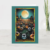 Pumkin Patch Halloween Card Karte (Vorderseite)