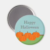 Pumkin Patch Halloween Magnet (Vorderseite/Rückseite)