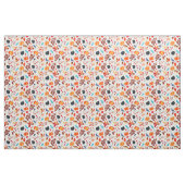 Pumkin und Blätter Muster Stoff (Fat Quarter (45,7 x 55,9 cm))