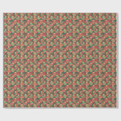 Pummelige Katzen in gestrickten Weihnachtspullover Geschenkpapier (Flach)