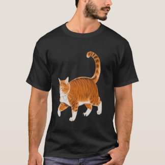 Pummelige rote Katzenliebhaber Japanische Kunst Sü T-Shirt