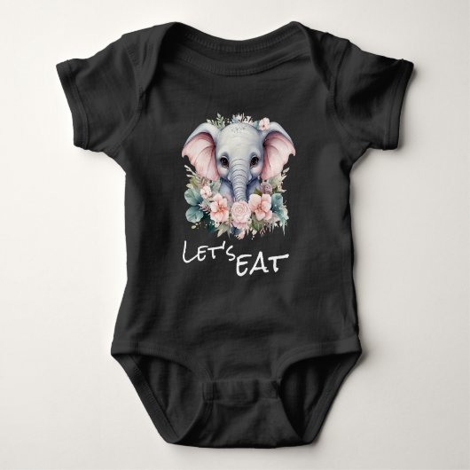 pummeliges Kind Baby Strampler (Vorderseite)