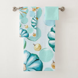 Pumokin Throw Kissen Badhandtuch Set