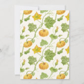 Pump auf dem Weg Babydusche Einladung (Rückseite)