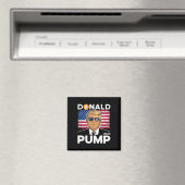 Pump Bitcoin Funny Trump 2024 Crypto Magnet (In Situ (Geschirrspüler))
