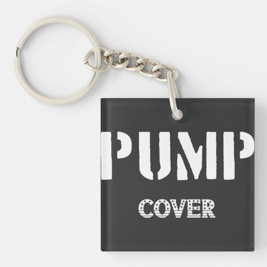 Pump Cover Gym Workout Fitness Schlüsselanhänger (Vorderseite)