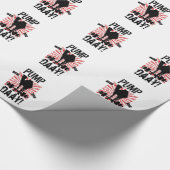 Pump Day Bodybuilding Camel Wrapping Paper Geschenkpapier (Ecke)