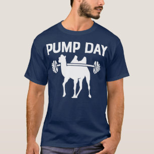 Pump Day Workout Gewicht Lifting Kamel für Men Wom T-Shirt