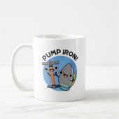 Pump Eisen Funny Exercise Puff Kaffeetasse (Links)
