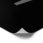 Pump Eisen Funny Exercise Pun Dark BG Poster (Ecke)