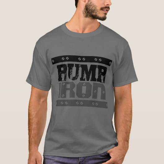 PUMP-EISEN-T - Shirt (Vorderseite)