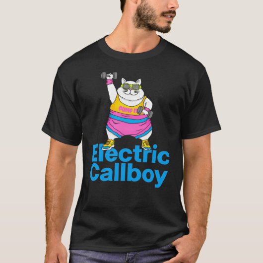Pump es Eletric Callboy retro T-Shirt (Vorderseite)