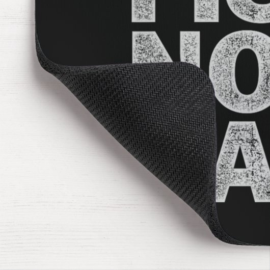 Pump Fists Not Gas Funny New Jersey Beach Souvenir Mousepad (Ecke)