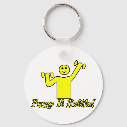 Pump it Hottie Schlüsselanhänger (Vorderseite)
