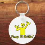 Pump it Hottie Schlüsselanhänger (Vorderseite)