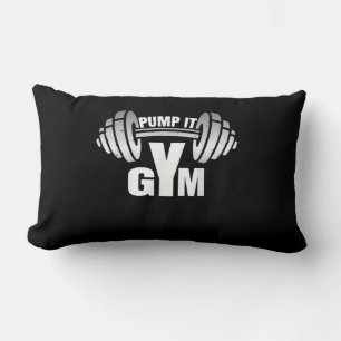 Pump it Ness Gym Sport Motivation Männer Frauen Ki Lendenkissen