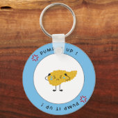 Pump it up - Diabetes Schlüsselanhänger (Rückseite)