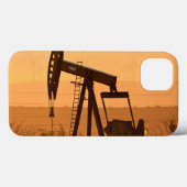 Pump Jack Pumping Oil in West Texas, USA Case-Mate iPhone Hülle (Rückseite (Horizontal))