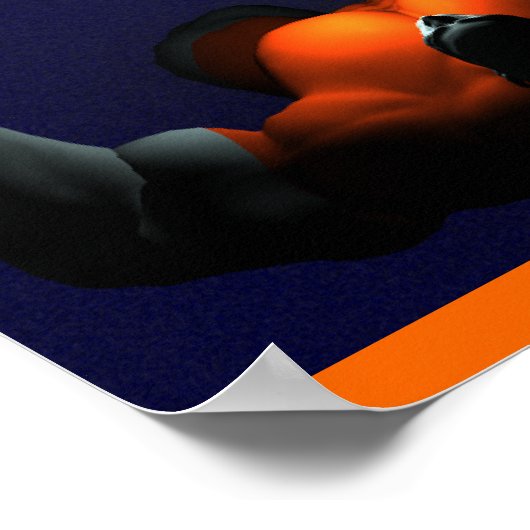 Pump Time Weightlift Poster (Ecke)