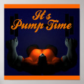 Pump Time Weightlift Poster (Vorne)
