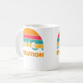 Pump Track Evolution Mountainbike Bmx Kaffeetasse (Vorderseite Links)