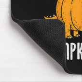 Pumpasaurus Halloween Funny Pumpkin Dinosaur Dino Mousepad (Ecke)