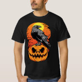 Pumpen mit Crow T-Shirt (Vorderseite)