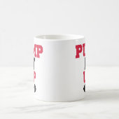 Pumpen Sie es herauf Turnhallen-Zitat Kaffeetasse (Mittel)