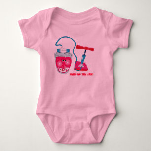pumpen Sie oben den Stau! Baby Strampler