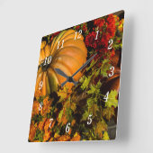 Pumpen- und Mum-Anordnung-Wandschelle Quadratische Wanduhr (Winkel)