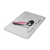 Pumpen-und Perlen-Bad-Matte Badematte (Schrägansicht)