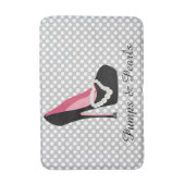 Pumpen-und Perlen-Bad-Matte Badematte (Vorderseite Vertikal)