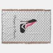 Pumpen-und Perlen-Wurfs-Decke Decke (Vorderseite)