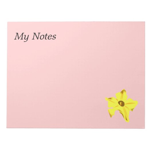 Pumpentelefon Notizblock (Vorderseite)