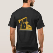 pumpjack zazzle T-Shirt (Rückseite)