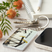 Pumpjacks in Taft, Kalifornien Schlüsselanhänger (Vorderseite rechts)