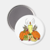 Pumpkantentuch Magnet (Vorderseite/Rückseite)