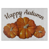 Pumpkantplatine Schneidebrett (Vorderseite)