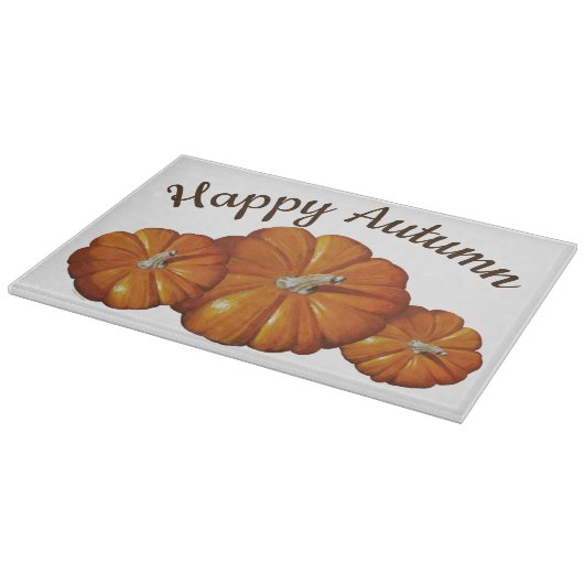 Pumpkantplatine Schneidebrett (Ecke)