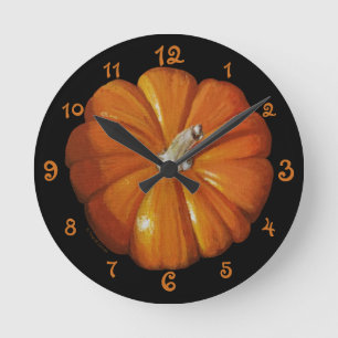 Pumpkarbonylic-Wall-Uhr Runde Wanduhr