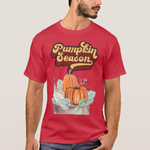 Pumpkensaison, Hallo Herbst, Herbstlaub, Herbst un T-Shirt