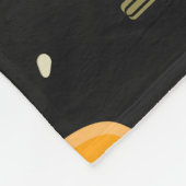 Pumpkensorten, Herbst nahtlose Illustration. Fleecedecke (Ecke)