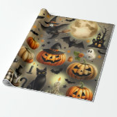 Pumpkettenpapier Geschenkpapier (Ungerollt)