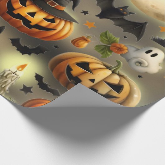 Pumpkettenpapier Geschenkpapier (Ecke)