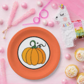 Pumpkettenpapierplatte Pappteller (Party)