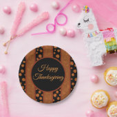 Pumpkettenpapierplatte Pappteller (Party)