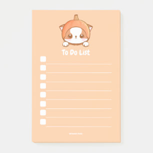 Pumpki Mochi anpassbare To-Do-Liste Post-it-Notize Post-it Klebezettel