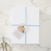 Pumpkin 1. Geburtstag Geschenkanhänger (Mit Garn)