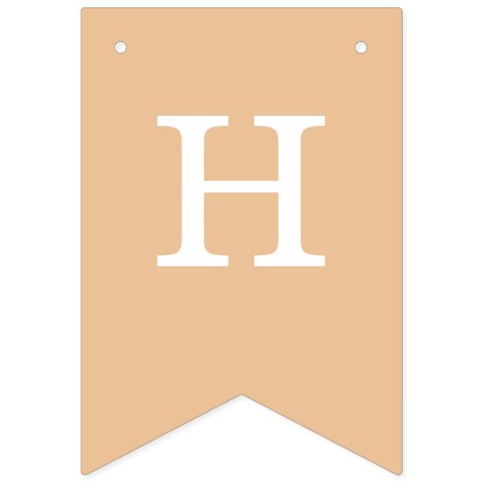 Pumpkin 1. Geburtstag Wimpelkette (Zweite Fahne)